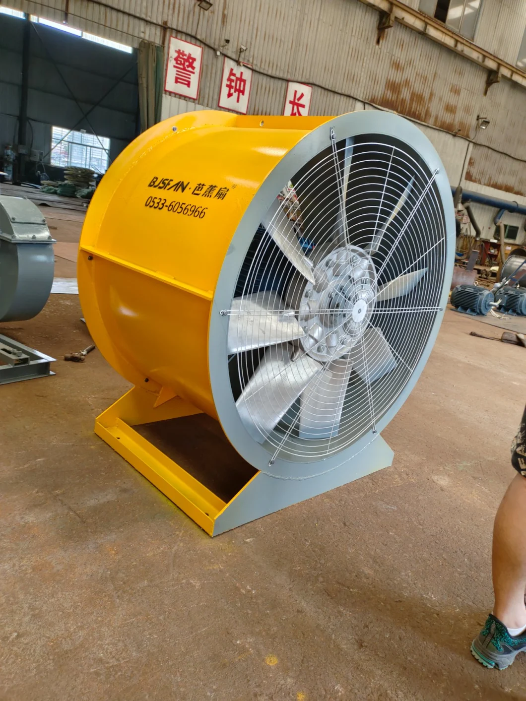 Sdf Mining Commercial Axial Flow Tunnel Jet Ventilation Fan for Construction