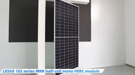 Atacado painéis solares monocristalinos à prova d'água 530W-550W 182 Mbb