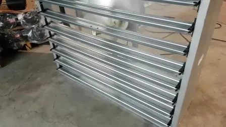 Ventilador de exaustão axial sem ferrugem montado na parede usado em aves industriais/agrícola/estufa comercial/hidropônico com grande volume de vento