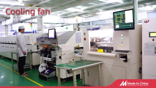 Fornecedor da China Ventilador de resfriamento axial sem escova DC para freezer 120X120X25mm