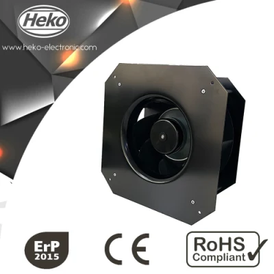 Ventilador centrífugo Ec 225 curvado para trás com suporte